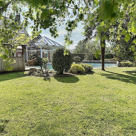 Gîte de charme La Maison Saint-Leonard avec piscine, SPA, vue sur le Mont Saint-Michel Vains Extérieur photo