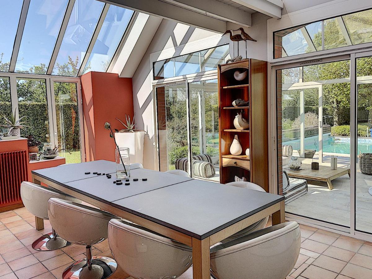 Gîte de charme La Maison Saint-Leonard avec piscine, SPA, vue sur le Mont Saint-Michel Vains Extérieur photo